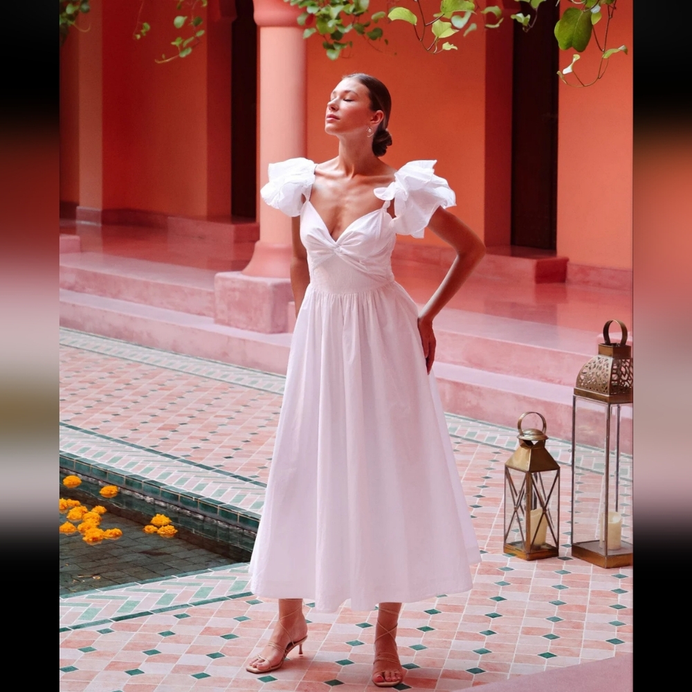 Pasha Ankle Dress xl summer dress wedding bridal shower dress